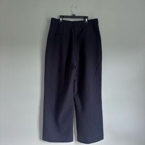 Abercrombie & Fitch Women’s Black Wide-Leg Trousers